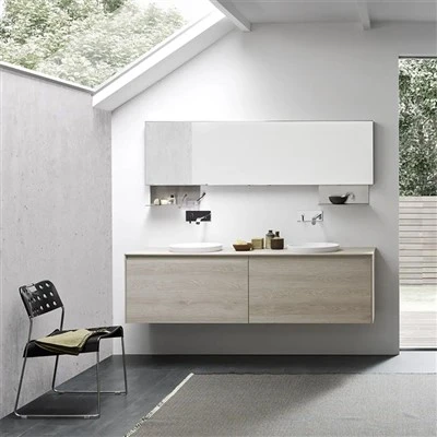 Mobile bagno moderno grigio