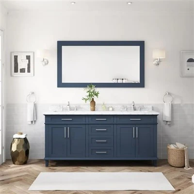 Mobile bagno blu notte
